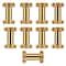 Dritz® Home Brass Short Post Chicago Screws, 3ct.